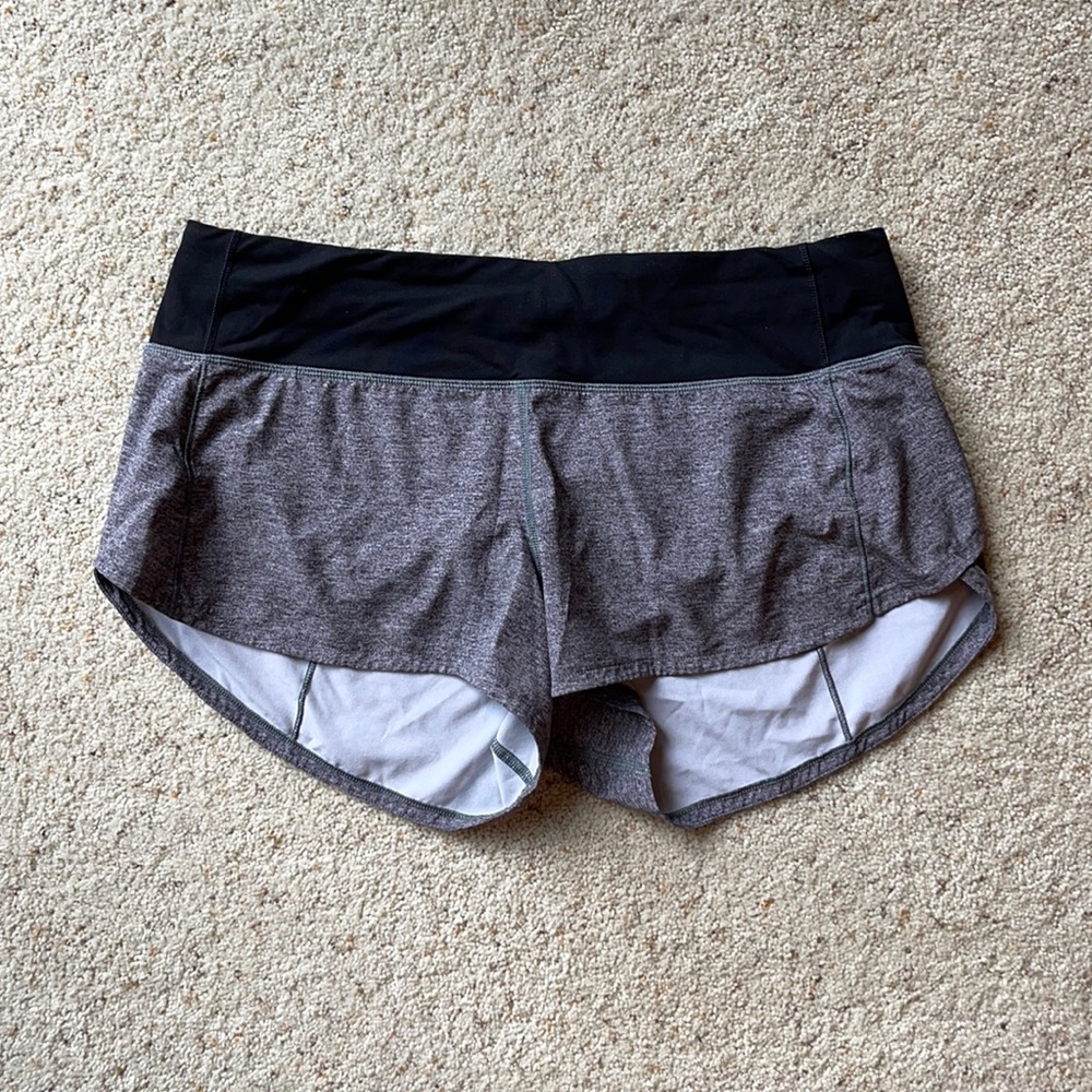 Lululemon speed shorts 2.5” inseam